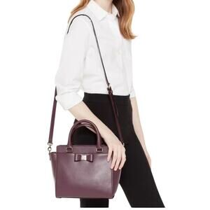 Kate Spade plum Purple Renny Drive Allyn handbag crossbody purse